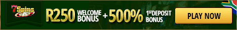 Free R250 + 500% Bonus on 1st Deposit