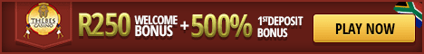Free R250 + 500% Bonus on 1st Deposit
