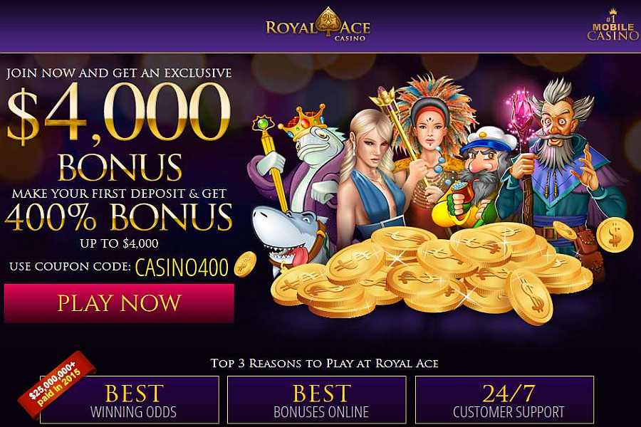 online casino bonus 400%